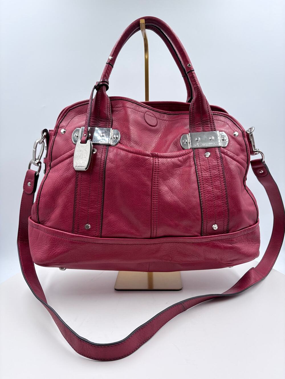 Makowsky Red Hand Bag/Crossbody purse